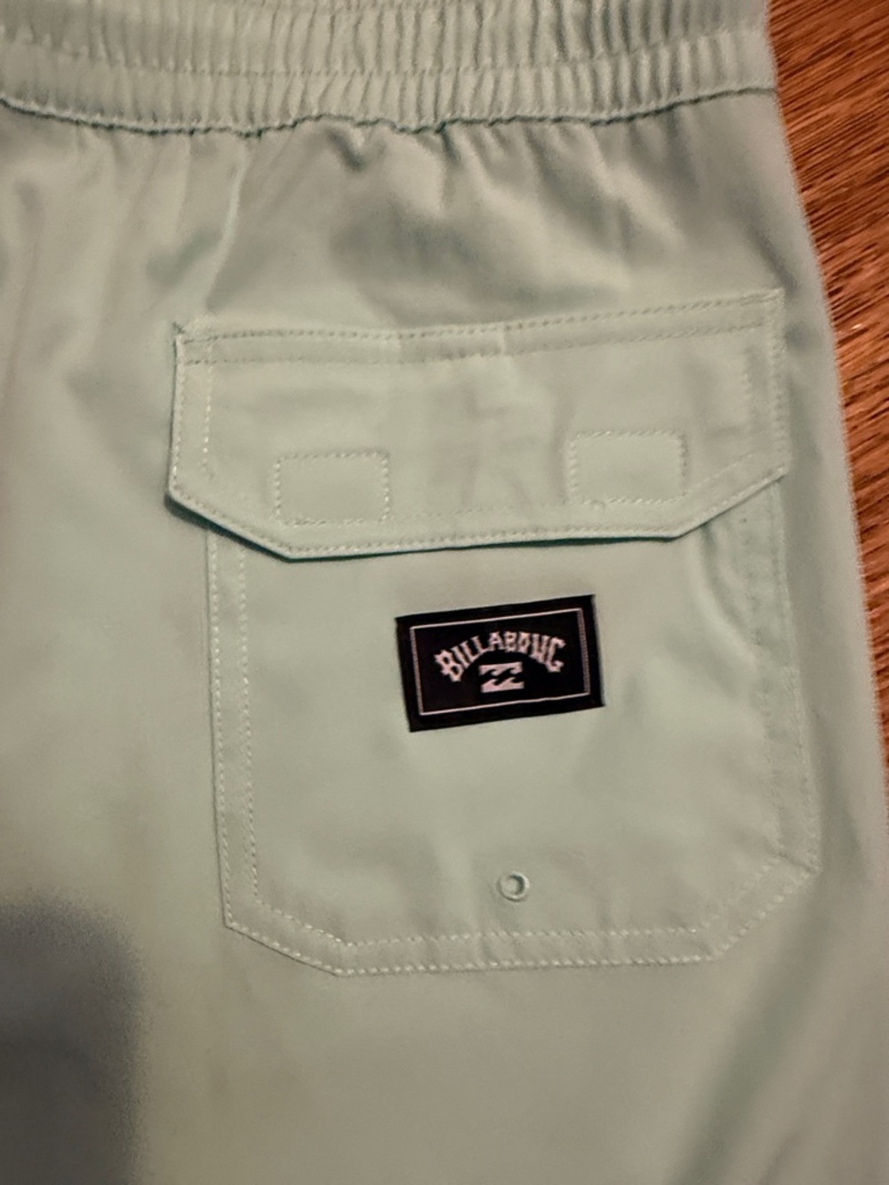 Billabong Mint Green Swim Trunks - Picture 5 of 7